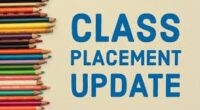 Dear Parents/Guardians, We are pleased to inform you that students have now received their new class placements. Students will be bringing home a paper with their classroom information on it. […]